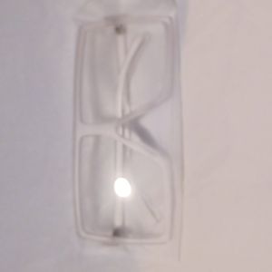 White clear shades to wear with a casual outfit.